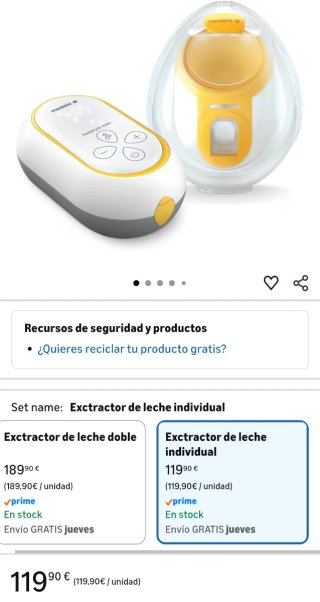 Medela Freestyle Mini Sacaleche BEBÉ NUEVO