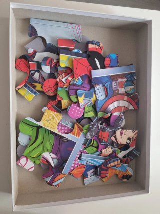 Puzzle Maxi Superhéroes Marvel 24 piezas