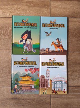 Lote libro infantil Historia Universal