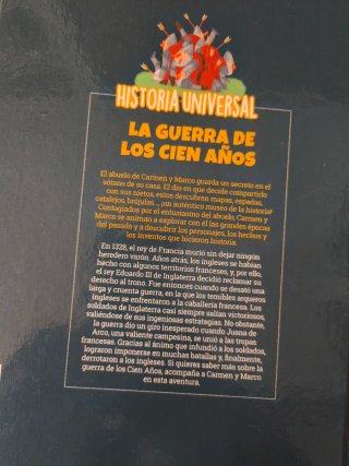 Lote libro infantil Historia Universal