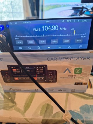 Pantalla Car MP5 1 DIN con Mando