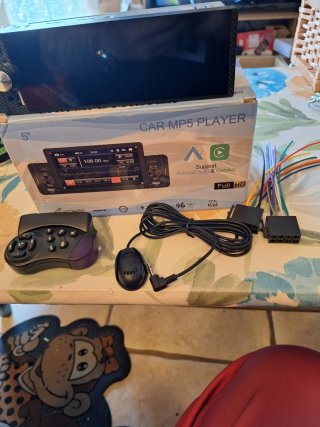 Pantalla Car MP5 1 DIN con Mando