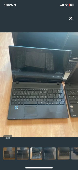 Lote 5 Portátiles Acer, HP, Toshiba, eMachines