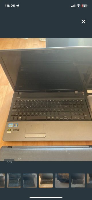 Lote 5 Portátiles Acer, HP, Toshiba, eMachines