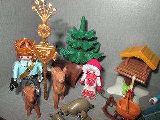 Playmobil Invierno con Animales y Figuras