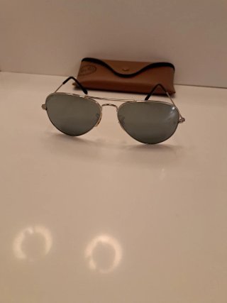 Occhiali Ray-Ban Aviator Large Argento