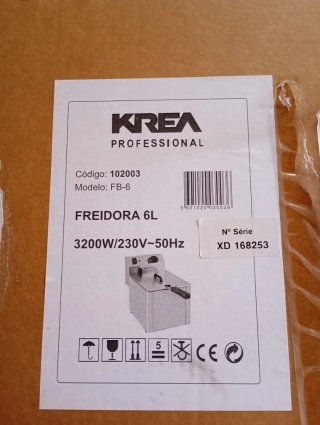 Freidora Profesional Acero Inoxidable