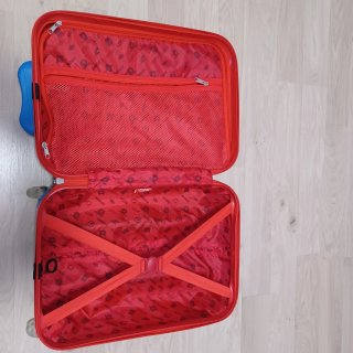 Maleta Infantil Super Wings Azul y Roja