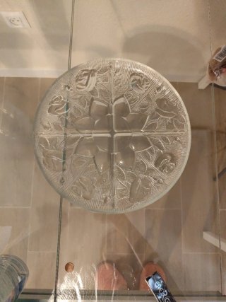Centro de mesa cristal flor