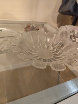 Centro de mesa cristal flor