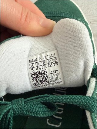 Adidas Campus 00s Verde Talla 37