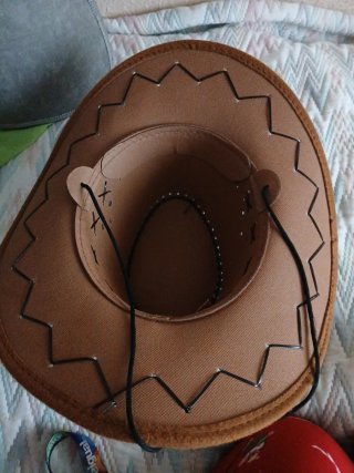Sombrero Cowboy Marrón.nuevo.no talla grande