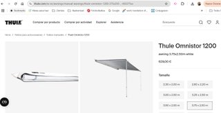Toldo Thule Omnistor 1200