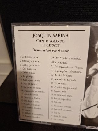 CD Joaquín Sabina Ciento Volando de Catorce