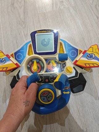 Volante Juguete Vtech Superpiloto 3 en 1