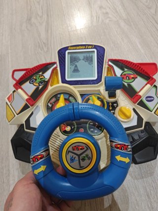 Volante Juguete Vtech Superpiloto 3 en 1