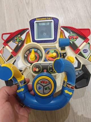 Volante Juguete Vtech Superpiloto 3 en 1