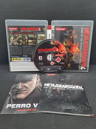 Metal Gear Solid 4 PS3 Guns of the Patriots