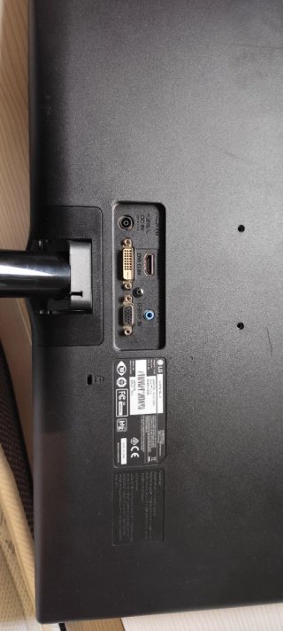 Monitor LG 24 pulgadas 24MP57VQ-P Negro