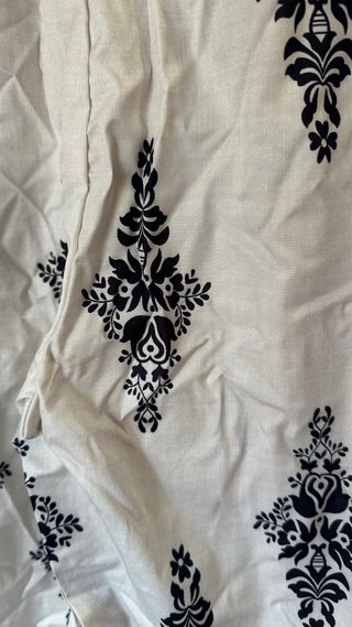Pantaloni casual stampa floreale