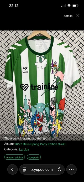 Camisetas de fútbol