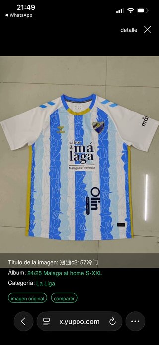 Camisetas de fútbol
