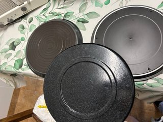 Bandejas redondas para horno