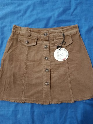 Minifalda JASMIN BARCELONA Marrón