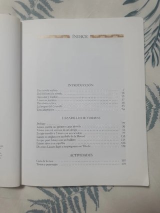 Lazarillo de Tormes, lectura adaptada