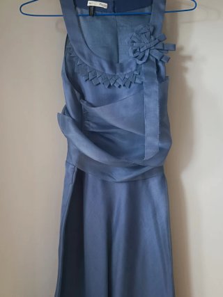 Vestido fiesta seda Hoss Intropia T.40