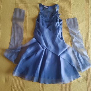 Vestido fiesta seda Hoss Intropia T.40