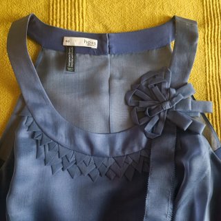 Vestido fiesta seda Hoss Intropia T.40