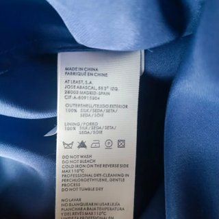 Vestido fiesta seda Hoss Intropia T.40