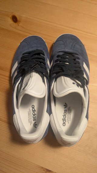 Zapatillas Adidas Gazelle Clásicas Azul/Blanco