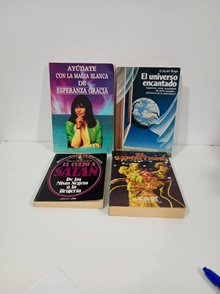 Lote de 4 libros Esoterismo