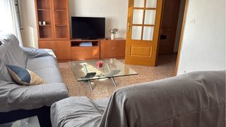Conjunto mesas centro cristal y metal