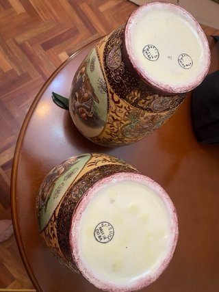 Jarrones estilo chino - Set de 2