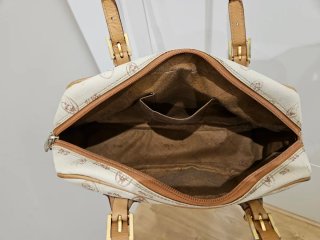Bolso El Potro Bowling Vintage Lona y Piel
