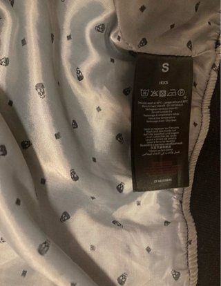 Chaleco bomber negro IKKS
