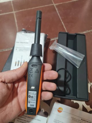 Testo 605i Termohigrómetro Bluetooth