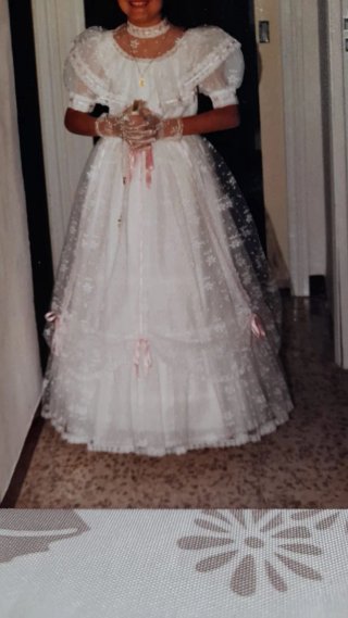 Traje de Comunión Blanco Niña
