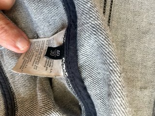 Chaqueta Massimo Dutti Gris Denim