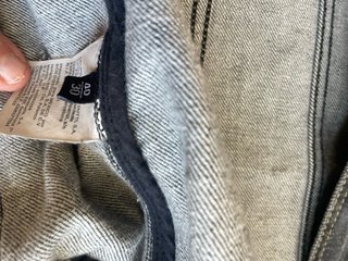 Chaqueta Massimo Dutti Gris Denim