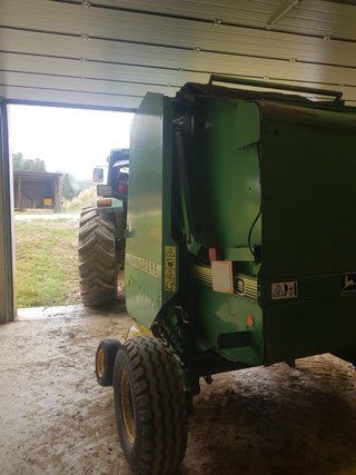 Rotoempacadora John Deere 580
