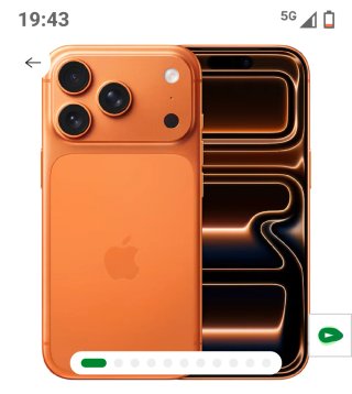 iPhone 17 Pro 256GB Naranja