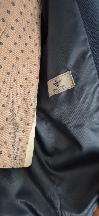 Traje comunión niño Amaretto azul