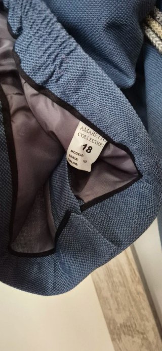 Traje comunión niño Amaretto azul