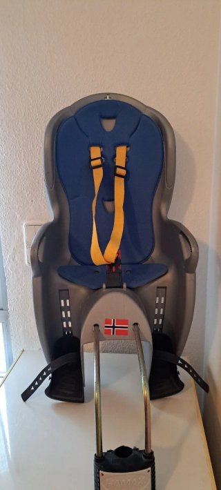 Silla bici portaniños Hamax