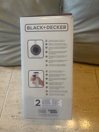 Batidora de mano Black+Decker 600W