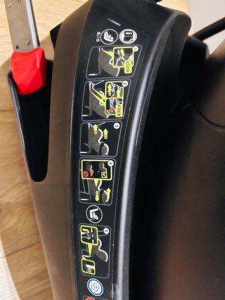 Silla Coche Britax Römer Negra